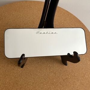 Vintage Car PONTIAC Clip-On Vanity Visor Mirror